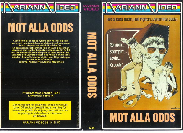 MOT ALLA ODDS (Vhs-Omslag)